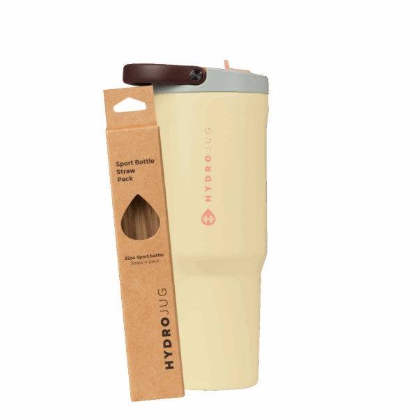 Belle Sport 32oz + Replacement Straw Pack Bundle