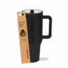 Black Traveler 32oz + Replacement Straw Pack Bundle