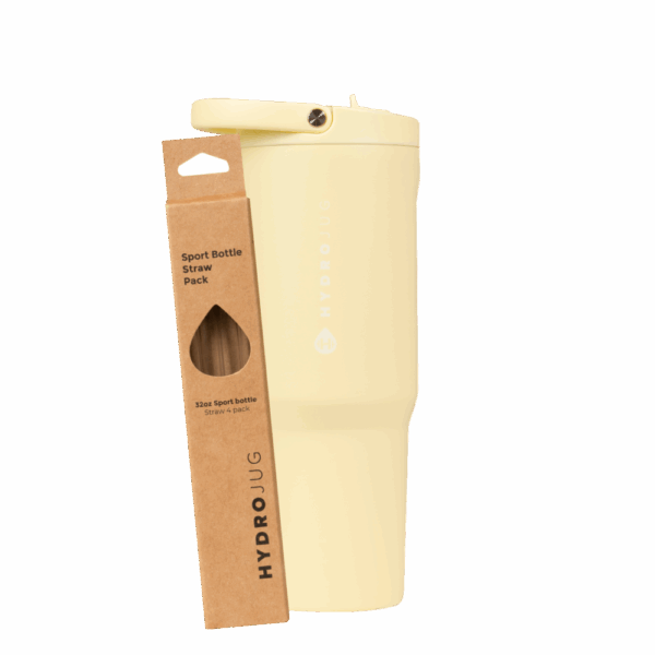 Butter Sport 32oz + Replacement Straw Pack Bundle