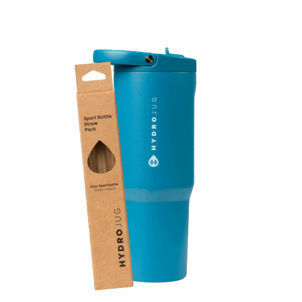Glacier Sport 32oz + Replacement Straw Pack Bundle