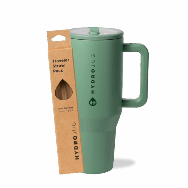 Sage Traveler 32oz + Replacement Straw Pack Bundle