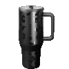 Black Leopard Traveler (32oz)