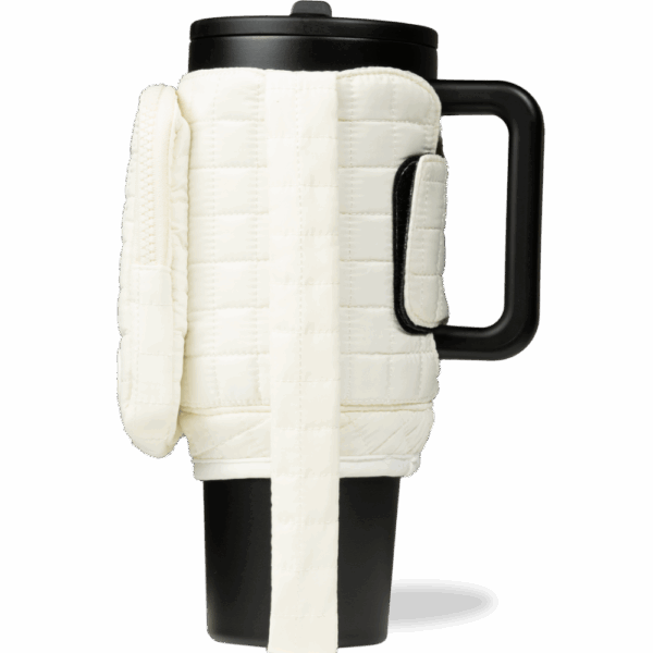 Cream Puffer Sleeve Traveler Sleeve